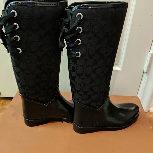 Coach rain boots - Picture 4 of 10